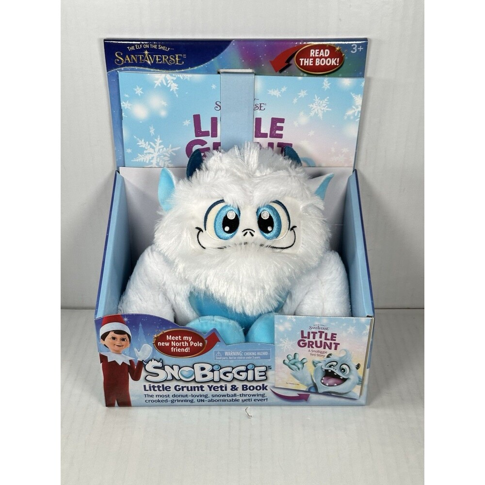 LumiStella Company - Elf On The Shelf - SnoBiggie Yeti & Book - NEW